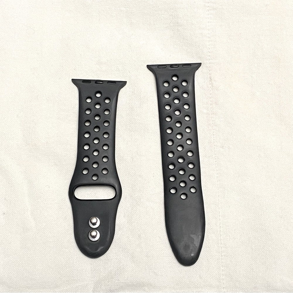 Free wt Purchase Off-brand Apple Watch Strap Silicone Navy Wrist Strap